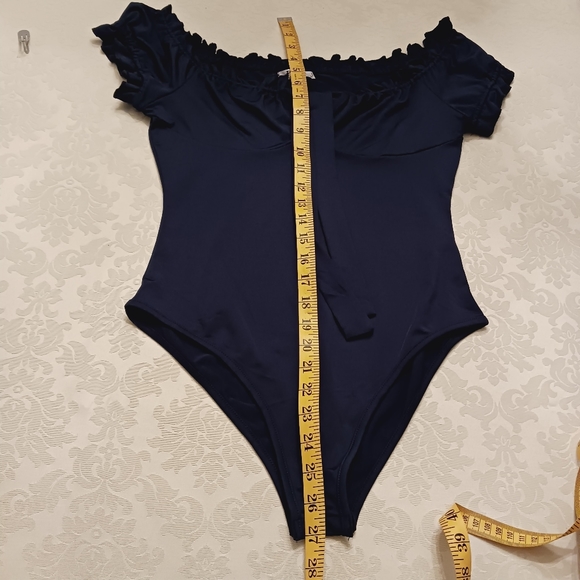 Milkmaid off or on shoulder body suit by Zeagoo. NWT - Picture 7 of 9